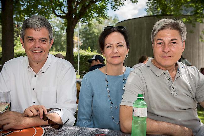 Damian Imboden (53), Naters, Patricia Casto (52), Naters, Renè Andenmatten (61), Brig.