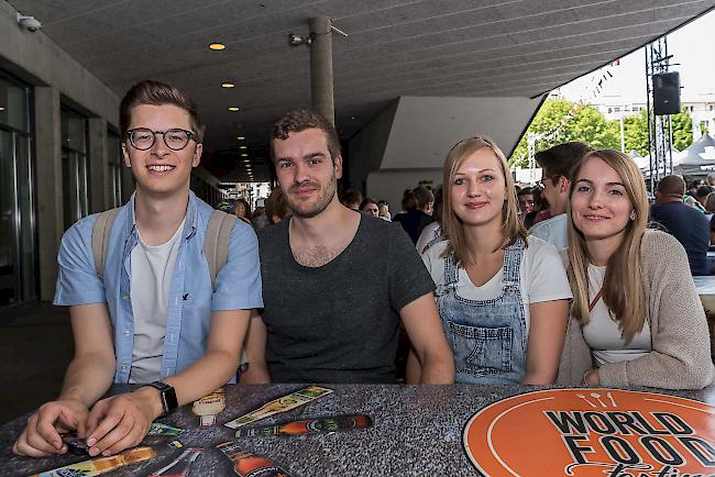 JoÎl Viotti (26), Marc Studer (26), Jeannine Zbinden (26), Miriam Meier (26), Visp.