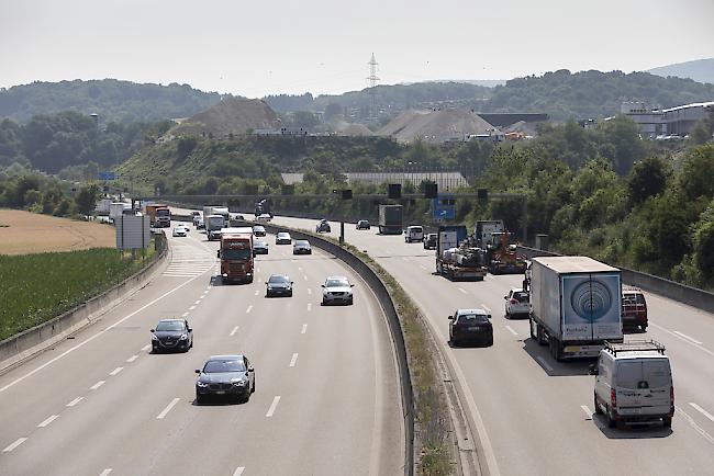 Im Anhänger eines Lkw