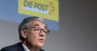 Urs Schwaller, Post-Verwaltungsratspr&auml;sident &auml;usserte sich am Montag &uuml;ber die Ergebnisse der Postauto-Aff&auml;re und den R&uuml;cktritt von Postchefin Susanne Ruoff.