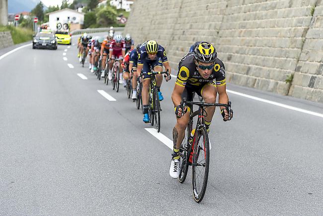Die Tour de Suisse ist am Donnerstag zu Gast in der Aletsch Arena.