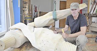 Wilhelm Wenger, Holzbildhauer aus Lax.