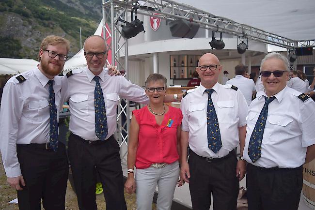 Benjamin Minnig (25), Paul Pichel (59), Marianne Schaller (64), Norbert Schaller (64), Otto Wyssen (68), 
MG «Belalp», Naters.