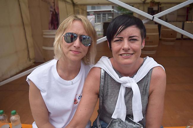 Isabelle Juon (46) und Nadine Roten (46),Niedergesteln.