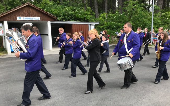 Impressionen vom Bezirksmusikfest Östlich Raron und Goms.