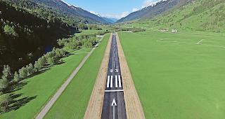 Abgeschlossen. Der Gemeinderat informierte &uuml;ber die abgeschlossene Renaturierung beim Flugplatz in M&uuml;nster. Foto Pius Schmid AG