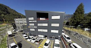 Gemeinsamer Weg.&nbsp;Der Hauptsitz der Werner Electro im Gliser Grund.