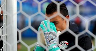 Neuer Rekord. Mit seinen 45 Jahren ist der &Auml;gypter Essam El-Hadary der &auml;lteste Akteur, der jemals ein WM-Spiel bestritten hat.