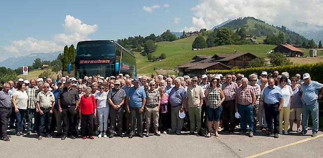 Die Pensioniertengruppe Syna Oberwallis auf Reisen