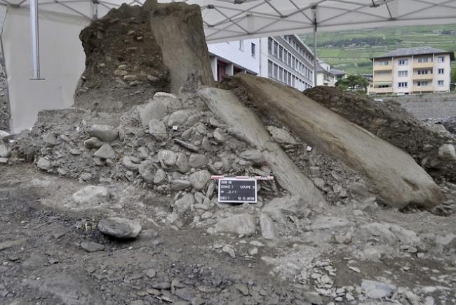 Gesamtansicht des Dolmen (Grabkammer) von Don Bosco.