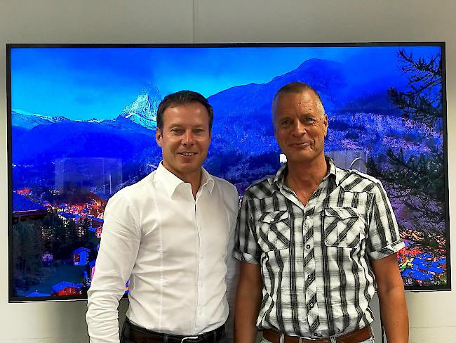 CEO Stefan Linder und VRP Markus Hasler