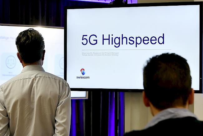 Swisscom testet 5G-Funktion in Guttannen. 