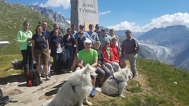 Tradition. Seit der Jahrtausendwende treffen sich die Oberwalliser Mitglieder des Grossratsbüros zu einer Sommerwanderung. In diesem Jahr stand ein Ausflug auf die Belalp auf dem Programm.