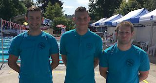 Solide. Der Schwimmverein Oberwallis zeigte am Wochenende an den offenen Schweizer Meisterschaften in Aarau mit Dario Schnidrig, Coach Ramon Lochmatter, Trainer Alfons Brigger gute Leistungen.