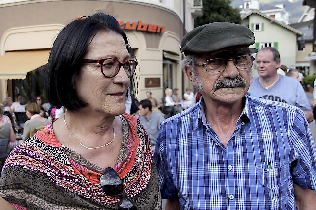 Renata (72) und Gody Heid (67) aus Naters.