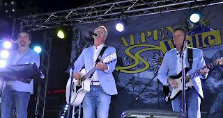 Die Calimeros w&auml;hrend ihres Auftritts.