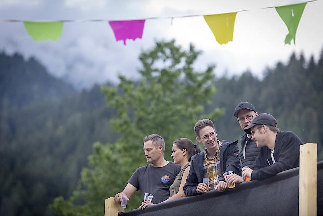 Das Gommer Open Air in Lax hatte zahlreiche Besucher.