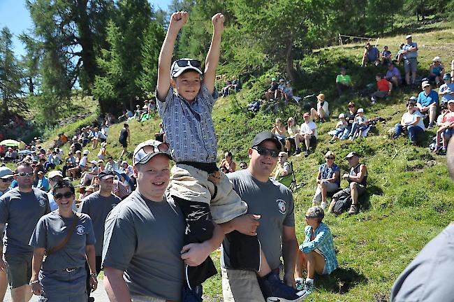 Impressionen des 50. Älplerfests auf der Moosalp.