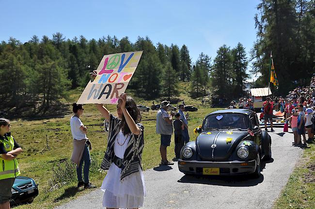 Impressionen des 50. Älplerfests auf der Moosalp.