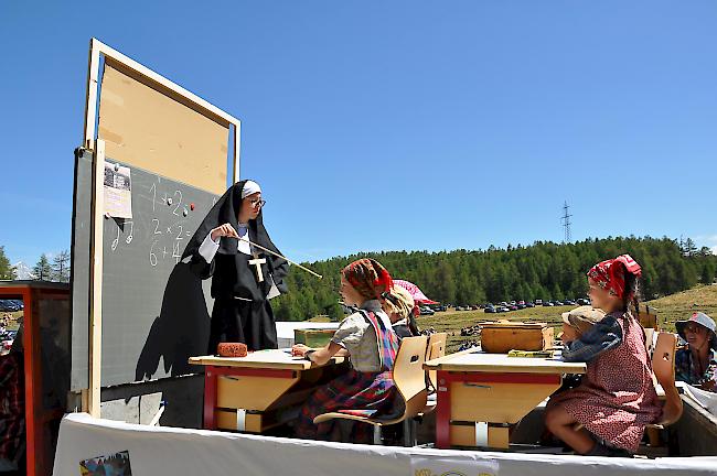 Impressionen des 50. Älplerfests auf der Moosalp.