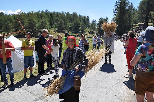 Impressionen des 50. Älplerfests auf der Moosalp.