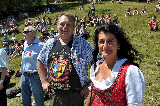 Impressionen des 50. Älplerfests auf der Moosalp.