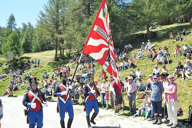 Impressionen des 50. Älplerfests auf der Moosalp.