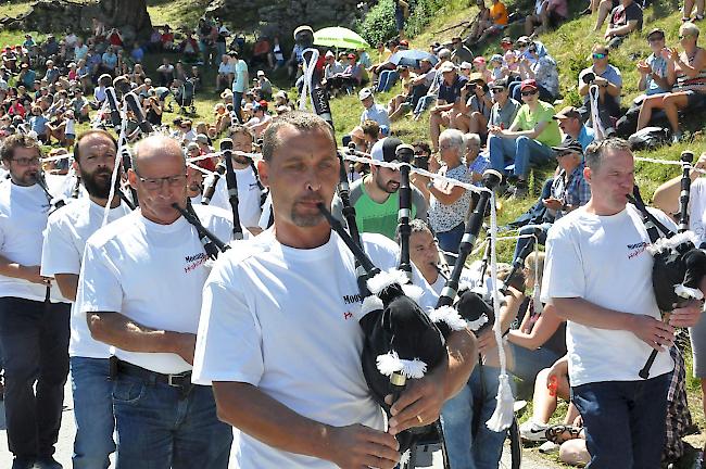 Impressionen des 50. Älplerfests auf der Moosalp.