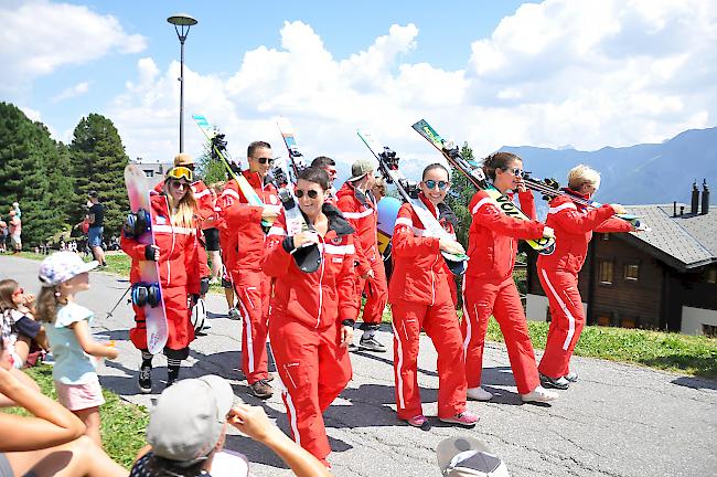 Impressionen des Grossen Älplerfests auf der Riederalp.