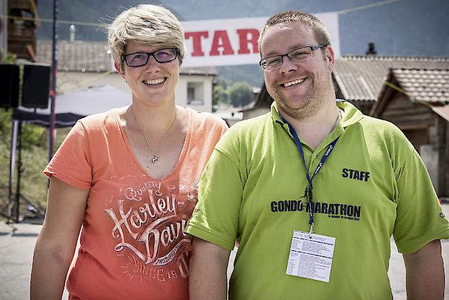 Sandra Wyssen (35) und Christian Gasser (40), Glis.