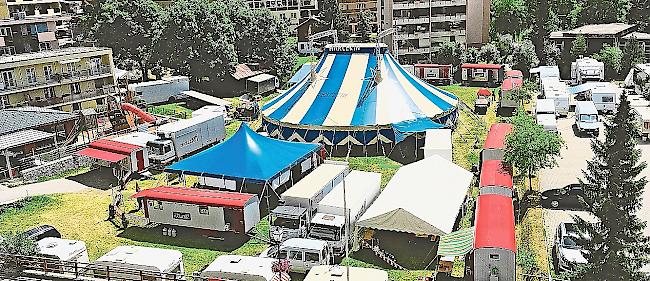 Der Circus Harlekin tingelt im Sommer auch durchs Oberwallis. 