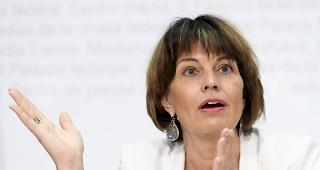 Bundesr&auml;ting Doris Leuthard warnt vor chinesischem "&Uuml;bernahmehunger".