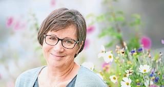 Macherin. In ihrem Wohnort Guttet-Feschel gr&uuml;ndete K&auml;thy Kuonen vor 18 Jahren ein Altersheim, das sie bis zum vergangenen 1. August auch leitete. Foto wb/andrea soltermann