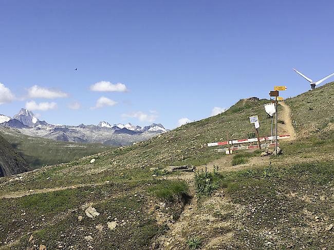 Gesperrt: Wanderweg vom Griespass über Mändeli zur Nufenenpassstrasse