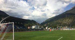 Der FC Naters Oberwallis und YB II auf dem Stapfen.