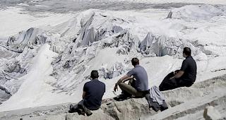 Im Rahmen des Projekts "Glacier Monitoring&nbsp;Schweiz" (Glamos) werden schweizweit 1500 Gletscher untersucht.&nbsp;