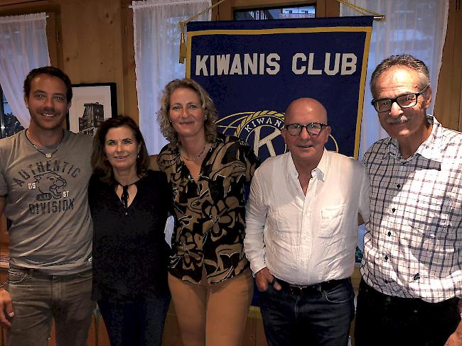 «Sonne für behinderte Kinder» erhält grosszügige Unterstützung vom Kiwanis Club Zermatt. 