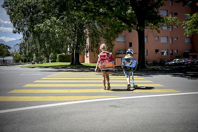 Die Kampagne zur Strassenverkehrssicherheit der Walliser Kantonspolizei geht weiter. 