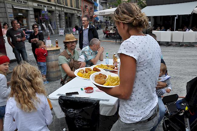 Impressionen des 1. kulinarischen Alpenstadtfests.