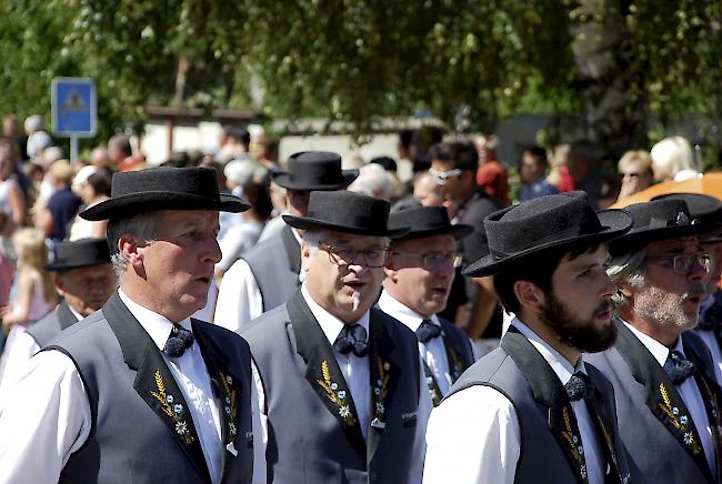 Schnappschüsse vom 59. Walliser Jodlertreffen in Lalden.