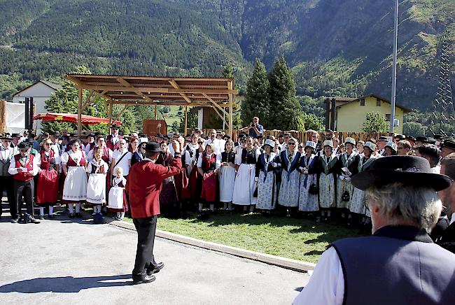 Schnappschüsse vom 59. Walliser Jodlertreffen in Lalden.