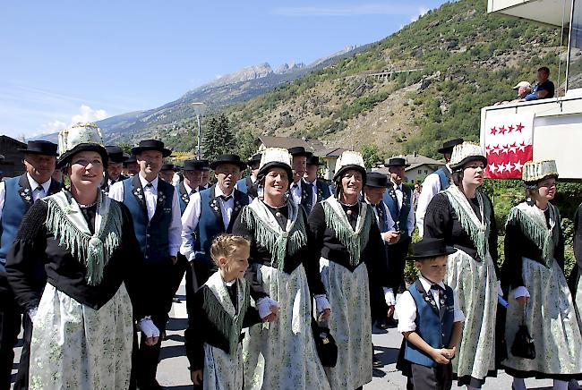 Schnappschüsse vom 59. Walliser Jodlertreffen in Lalden.