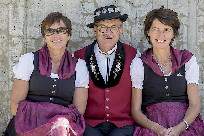 Vreny Bittel (66), Ried-Brig, Gabriel Rittiner (66), Simplon Dorf, Gaby Kluser-Stucky (52), Ried-Brig.