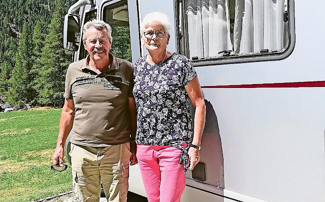 Norbert und Fränzi Burgener geniessen ihre neue Freiheit.Foto zvg