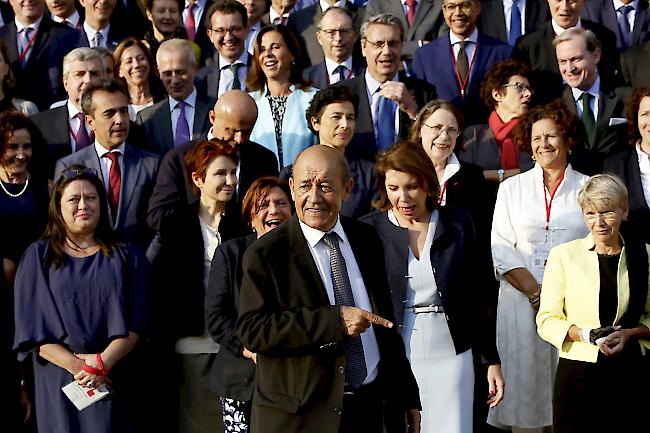 Kritik. Der französische Aussenminister Jean-Yves Le Drian will die finanzielle Unterstützung rechtspopulistischer Staaten streichen.