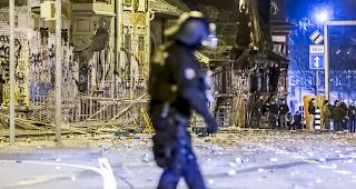 Bei der Berner Reitschule ist es in der Nacht auf Sonntag zu Ausschreitungen gekommen (Symbolbild). 
