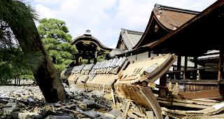 Viele Sch&auml;den.&nbsp;&laquo;Jebi&raquo;, der 21. Taifun der Saison, war der st&auml;rkste Wirbelsturm seit rund einem Vierteljahrhundert, der auf das japanische Archipel traf.