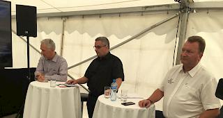 Lonza lud zur Pressekonferenz bei der Deponie Gamsenried.