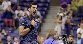 Souver&auml;n. Novak Djokovic bezwingt John Millmann und triff am Freitag im Halbfinal auf Kei Nishikori.