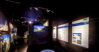 Erlebniswelt. Eine neue Ausstellung im bestehenden Besucherzentrum Grimsel Hospiz thematisiert die Rolle des UNESCO-Welterbes als Wasserschloss Europas.